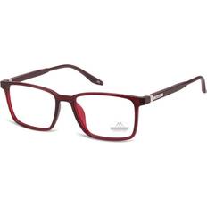 Reading Glasses Montana Readers MRC3 MRC3C Men's Eyeglasses Red Size +1.00 Frame Only Blue Light Block Available Matte Red