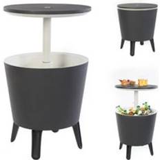 Keter Tables de Jardin Keter Jardin 30L Anthracite - Multicolore Table de Bar d'Extérieur