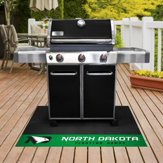 Grill Mats Fanmats University Of North Dakota Grill Mat 0.5 H x 42.0 W x 26.0 D in Brown/Gray