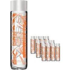 Orange Bottled Water Voss Tangerine Lemongrass Sparkling Water Glass Bottle 12 x 375 ml