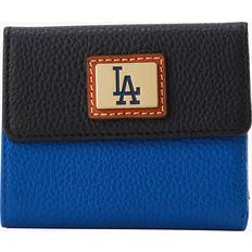 Wallets & Key Holders Dooney & Bourke MLB Dodgers Smal Flap CC Coated Cotton Wallet Blue
