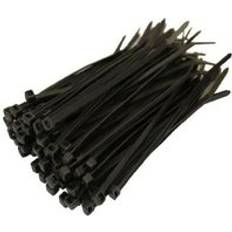 Black Cable Ties Christmas Time 100 Pack 10 Inch Black Cable Ties 3.5mm