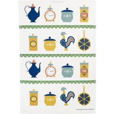 Time 47x70 cm Blue-Yellow