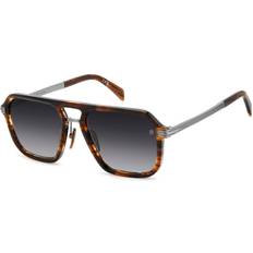 Solbriller David Beckham DB 7136/S Solbriller Mænd - Brown Horn