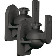 Højttaler tilbehør Shiverpeaks BS89775 Væg 3,5 kg Plast Sort -15 15° 180°