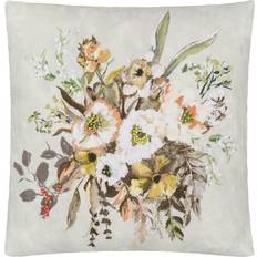 Designers Guild Margaretta Pude 55x55 cm Pyntepuder & Betræk Hør Sepia Komplet pyntepude