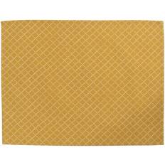 Gelb Platzdeckchen Almedahls Prickruta Placemat 34x45 cm 2-pack Ochre Place Mat Yellow