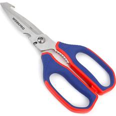 Blue Kitchen Scissors WORKPRO Stainless Steel 25 cm Kitchen Scissors 25cm