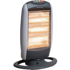 Daewoo 1200W Portable Electric Oscillating Halogen Heater