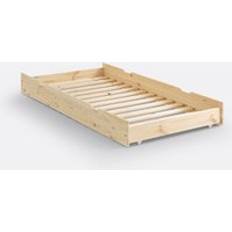 Beds & Mattresses LA REDOUTE INTERIEURS Loan Solid Pine Trundle Bed - Untreated Light Wood - One Size