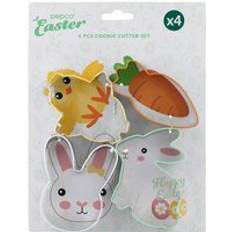 Cookie Cutters Easter Steel Set Pack of 4 Cookie Cutter