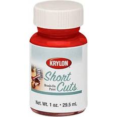 Krylon KSCB005 Short Cuts Brush-On Paint 1-Ounce Pepper Red