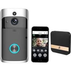 Gacloz Video Doorbell Camera with Chime Wireless