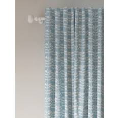 Curtains & Accessories John Lewis Oda Pair Daylight Lined Multiway Curtains Haze Blue