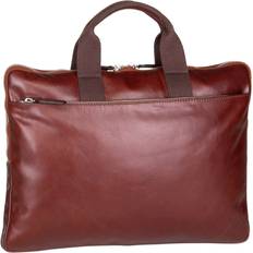 Brown - Leather Briefcases Picard Buddy Briefcase Leather Laptop Compartment - Brown