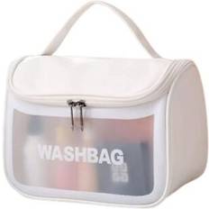 Kosmetiktaschen Ecarla Faltbare Kosmetiktasche Washbag - Weiß