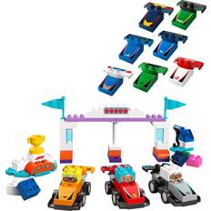 Duplo LEGO Duplo F1 Team Race Cars & Drivers