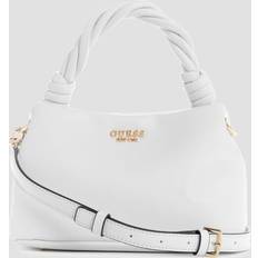 Leather - Men Bags Guess Sansa Mini Handbag - White