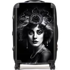 Luggage Warren Reed Warren Reed Designer Medium Edwardian Showgirl Splashart Suitcase