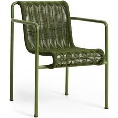 Hay Palissade Cord Dining Arm Chair 45 cm Olive