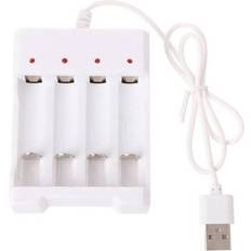Smart USB Battery Charger 4 Slots