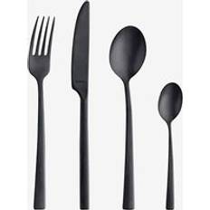 Amefa Besteck Amefa Manille Vintage 16 Pieces Black Cutlery Set