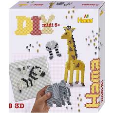 Hama 3D Safari Set Approx 2.500 Fuse Beads