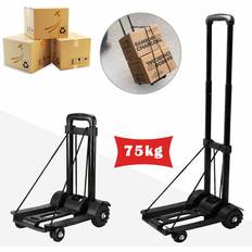 Summit 75kg Heavy Duty Folding Lightweight Hand Sack Trolley Cart Wheel Truck