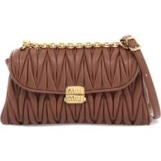 Miu Miu Bags Miu Miu Nappa Leather Shoulder Bag -