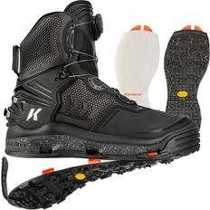 Korkers Men's River Ops BOA Wader Fly Fishing Wading Boots 9 Black