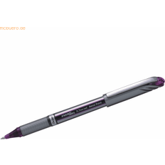 Purple Correction Tape & Fluid Pentel 0.7mm Energel Plus Roller Pen with Metallic Effect Barrel - Violet