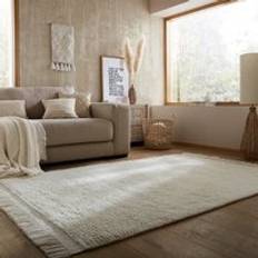 The Edited Life Shaggy Wool Rug - Shaggy Ivory