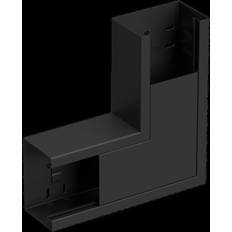 Vinkelhakar Wibe Fladvinkel WGX-S 110x72 Sort RAL9017/30 Tømrervinkel
