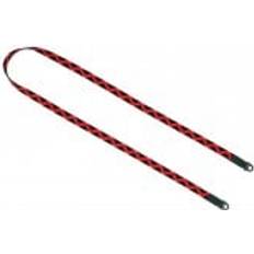 Artisan&Artist & Sazanami Silk Strap Black Red Long