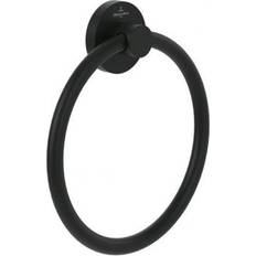 Elements Tender Towel Ring Matt Black
