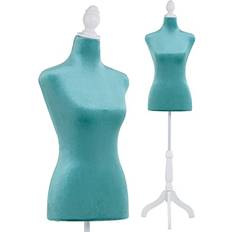 Green Clothes Racks PayLessHere Mannequin Body Dress Form Torso Female Clothes Rack