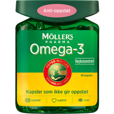 Mollers Pharma Omega-3 Anti-regurgitation 80 st