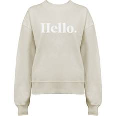 Lovely Text Kind Regards Hello Shirt - Beige