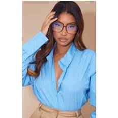 Tortoiseshell Oversized Frame Blue Light Readers
