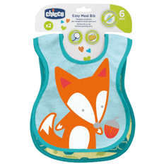 Chicco Easy Meal Bib 2pcs