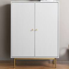 Home Garden Direct Highboard White One Size Storage Cabinet