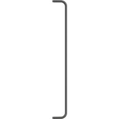 Hyllsystem String Stång För Metallhyllplan 78 cm Mörkgrå Hyllsystem