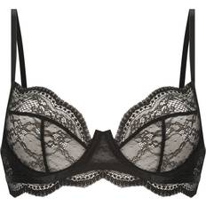 Isabelle Unpadded Underwire Bra - Black