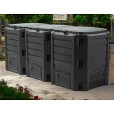 Kompostit Prosperplast Puutarhakompostori AB Polar Compo 1200L Musta