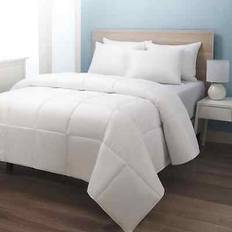 Closeout SlumberTech Down-Alternative Comforter - White Full/Queen Duvet