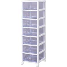 Polypropylene Chest of Drawers Iris Ohyama Super Clear Blue SCE-070 Chest of Drawer