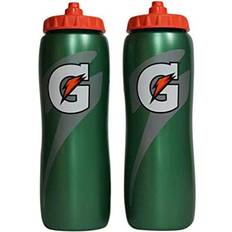 Gatorade 32 Oz Squeeze Water Sports Bottle Pack of 2