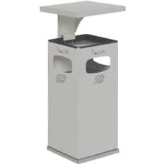 Aschenbecher Var Kombi-Ascher H910 x B395 x T395 mm weiß