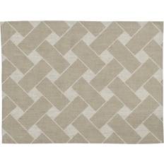 Almedahls Dukar & Tygservetter Almedahls Korg XL 34x45 cm 2-pack Natur-taupe Bordstablett Natur, Beige