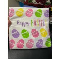Easter Plates, Cups & Cutlery Unique Cute Easter Eggs Napkin 2018